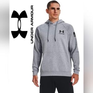 Under Armour Freedom Gray Hoodie XXL